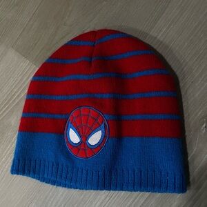 Marvel Spider Hero Red and Blue Knit Beanie